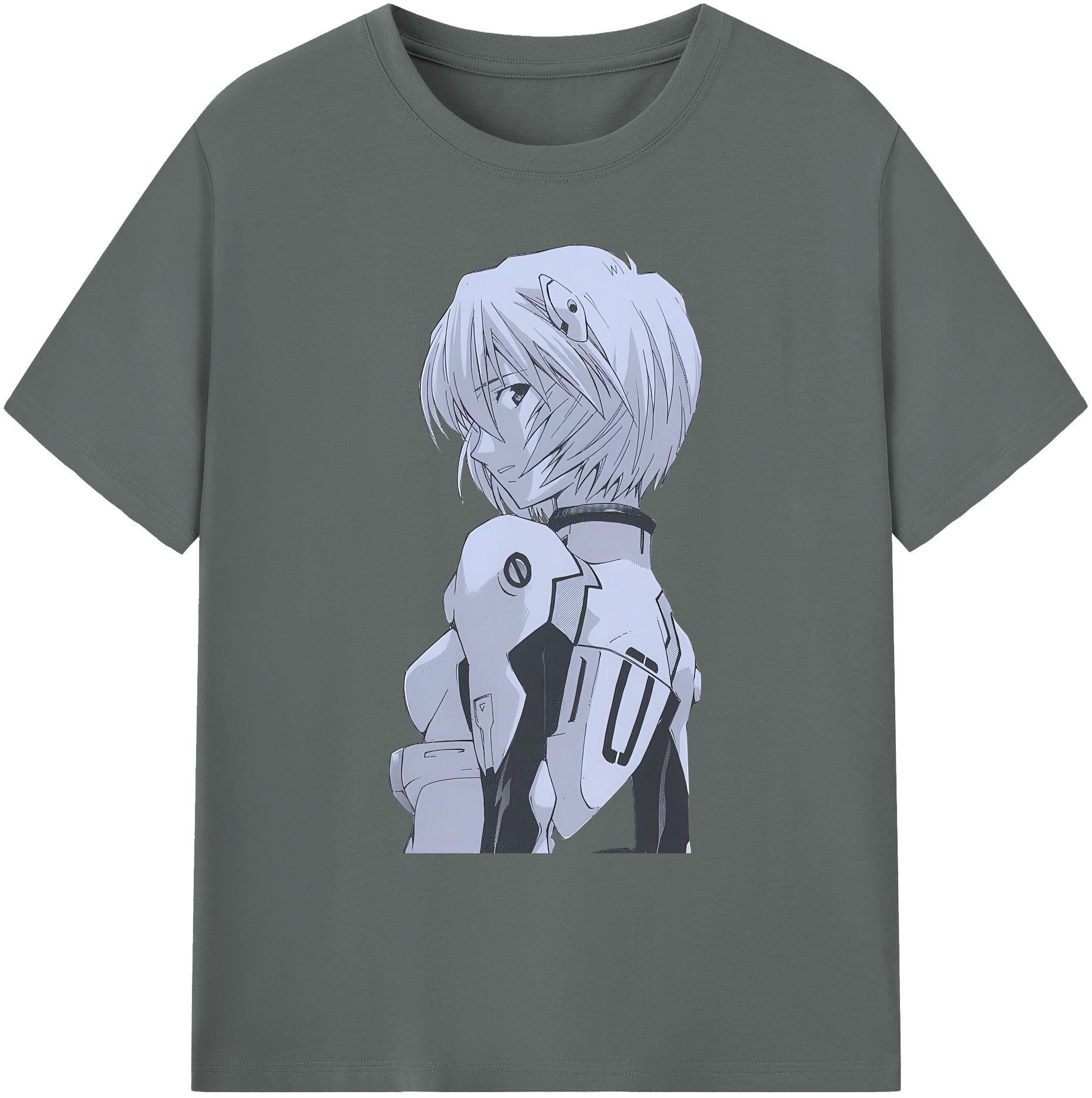 （画像用） EVA 新世紀エヴァンゲリオン 綿100％ メンズ半袖Tシャツ｜肌触りやわらか＆通気性